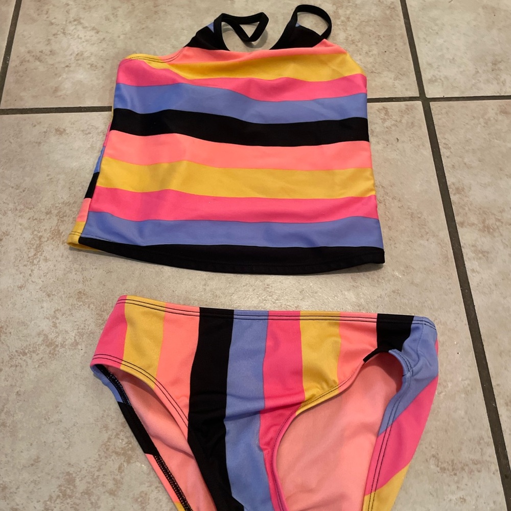 Bundle of a bathing suit and bathing suit top from target